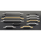 Contemporary Pull, 5-1/16" Center-to-Center, Matte Black alt 0