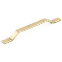 Contemporary Pull, 6-5/16" Center-to-Center, Satin Brass alt 0