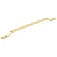 Contemporary Pull, 12-5/8" Center-to-Center, Satin Brass alt 0