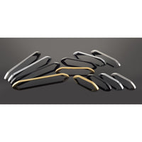 Contemporary Pull, 12-5/8" Center-to-Center, Matte Black alt 0