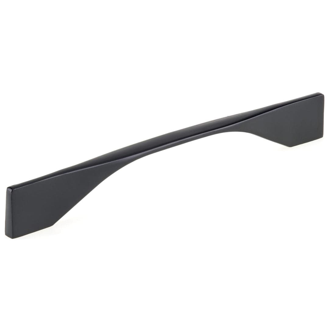 Contemporary Pull, 6-5/16" or 7-9/16" Center-to-Center, Matte Black alt 0