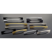 Contemporary Pull, 6-5/16" or 7-9/16" Center-to-Center, Matte Black alt 0