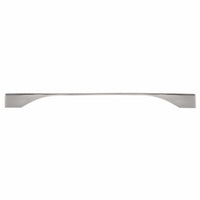 Contemporary Pull, 11-3/8" to 12-5/8" Center-to-Center, Brushed Nickel alt 0