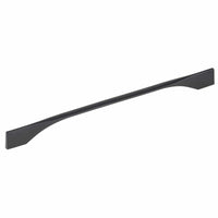 Contemporary Pull, 11-3/8" to 12-5/8" Center-to-Center, Matte Black alt 0