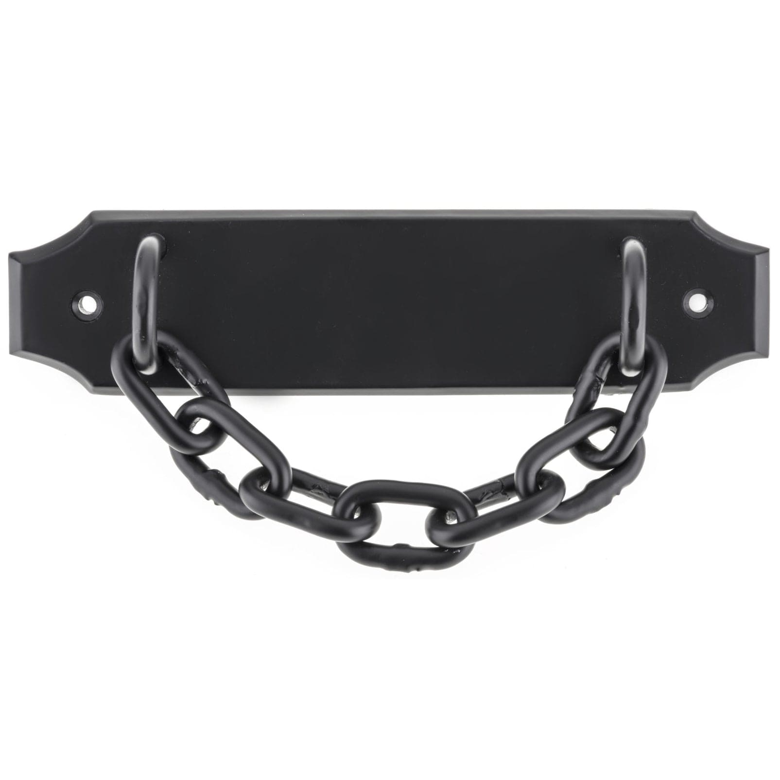 Eclectic Pull with Chain, 6-5/16" Center-to-Center, Matte Black alt 0