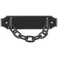 Eclectic Pull with Chain, 6-5/16" Center-to-Center, Matte Black alt 0