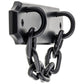 Eclectic Pull with Chain, 6-5/16" Center-to-Center, Matte Black alt 0