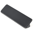 Contemporary Pull, 1-1/4" to 5-1/16" Center-to-Center, Matte Black alt 0