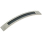 Contemporary Pull, 7-9/16" Center-to-Center, Brushed Nickel alt 0