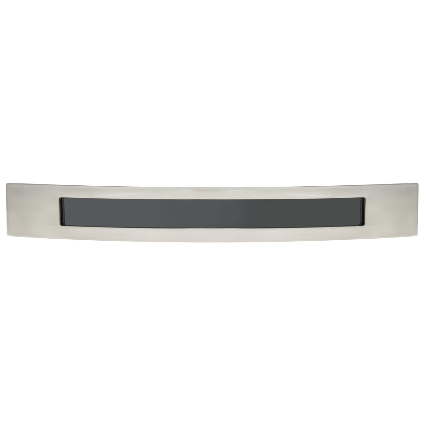 Contemporary Pull, 7-9/16" Center-to-Center, Brushed Nickel alt 0