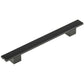 Contemporary Pull, 8-13/16" Center-to-Center, Matte Black alt 0