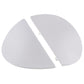 Contemporary Pull, 2-1/2" Center-to-Center, White alt 0