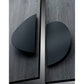 Contemporary Pull, 2-1/2" Center-to-Center, Matte Black alt 0