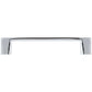 Contemporary Pull, 3-3/4" Center-to-Center, Chrome, Crystal alt 0