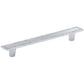 Contemporary Pull, 5-1/16" Center-to-Center, Chrome, Crystal alt 0