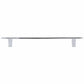 Contemporary Pull, 5-1/16" Center-to-Center, Chrome, Crystal alt 0