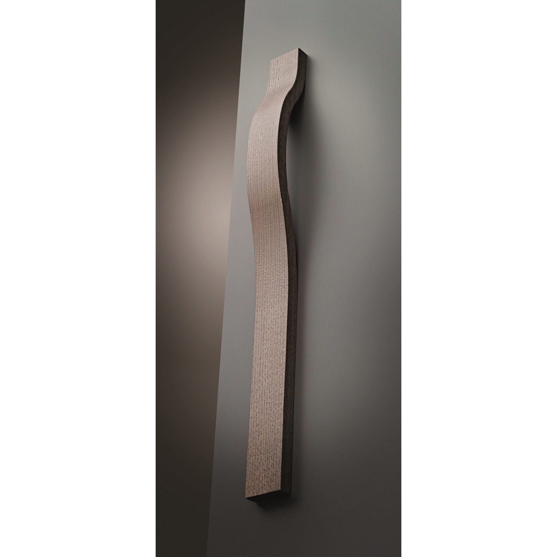 Contemporary Pull, 12-5/8" Center-to-Center, Milk Oak alt 0