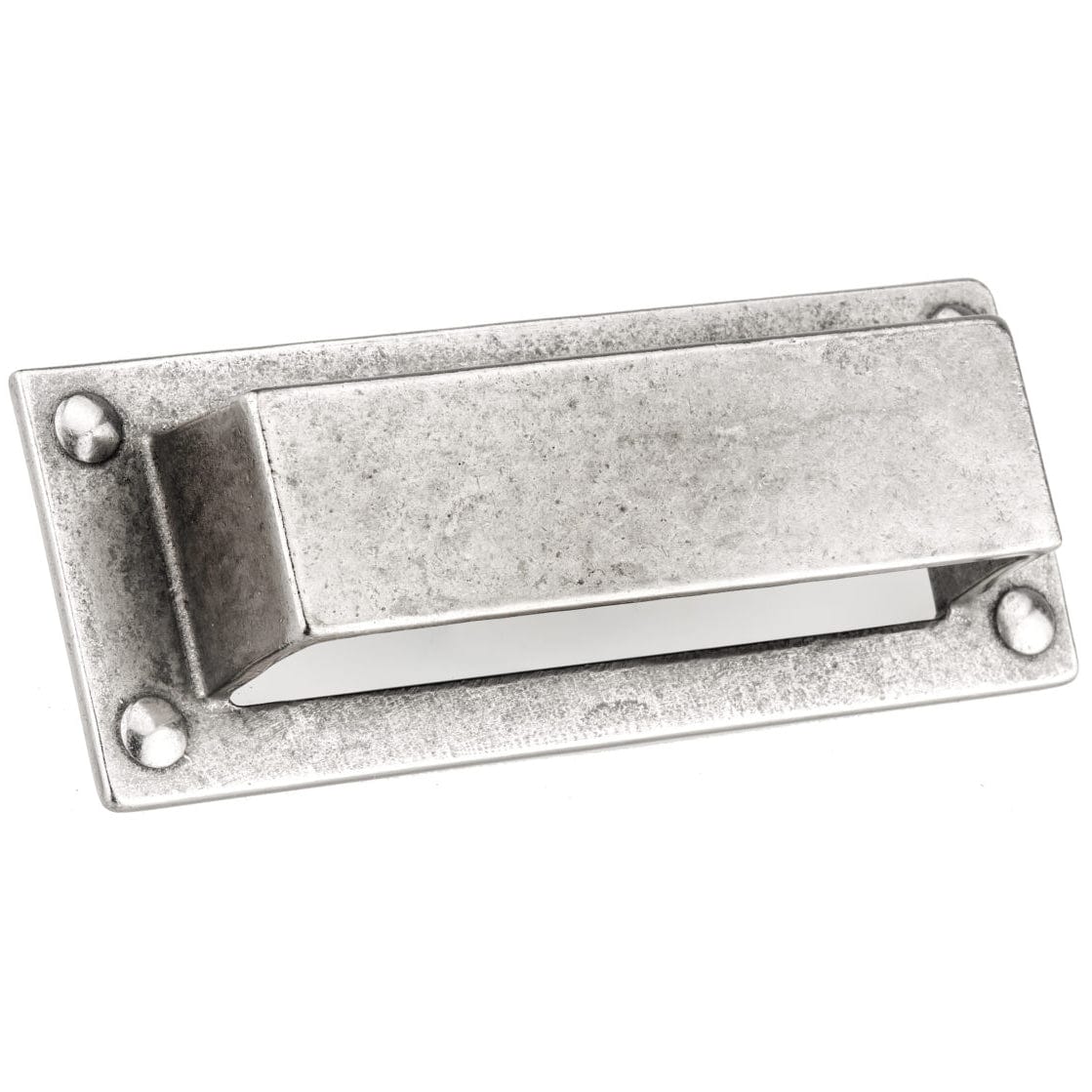 Traditional Pull, 3-3/4" Center-to-Center, Newcastle Antique Polished Nickel alt 0