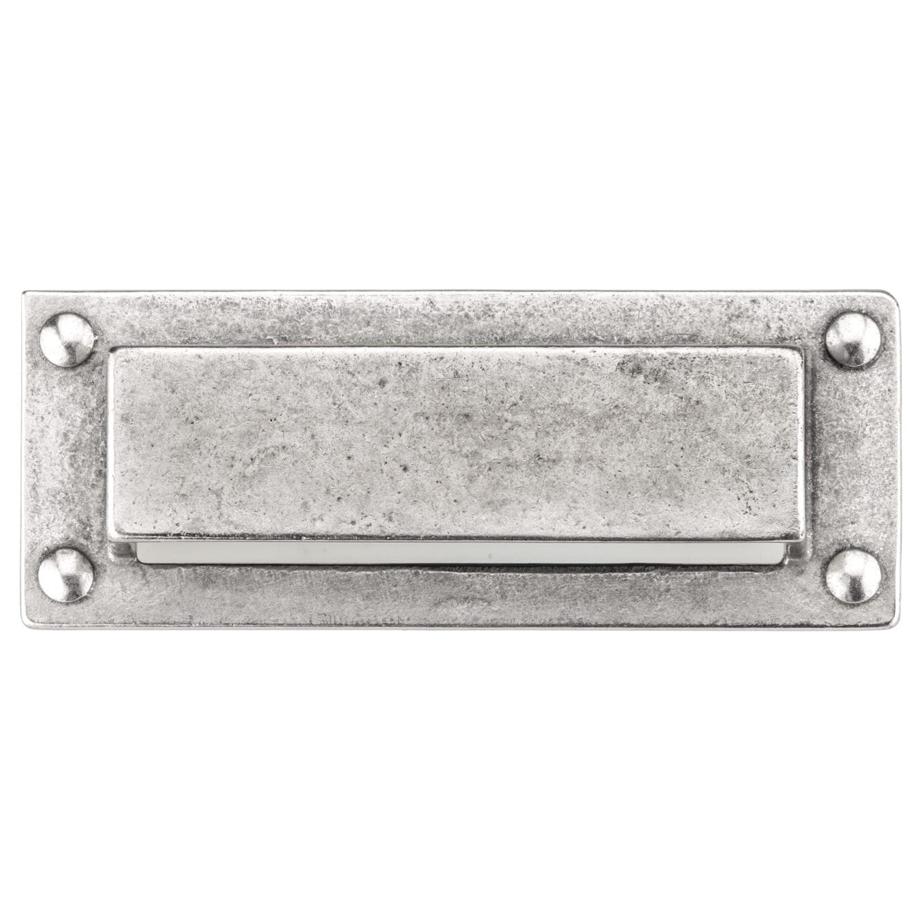 Traditional Pull, 3-3/4" Center-to-Center, Newcastle Antique Polished Nickel alt 0