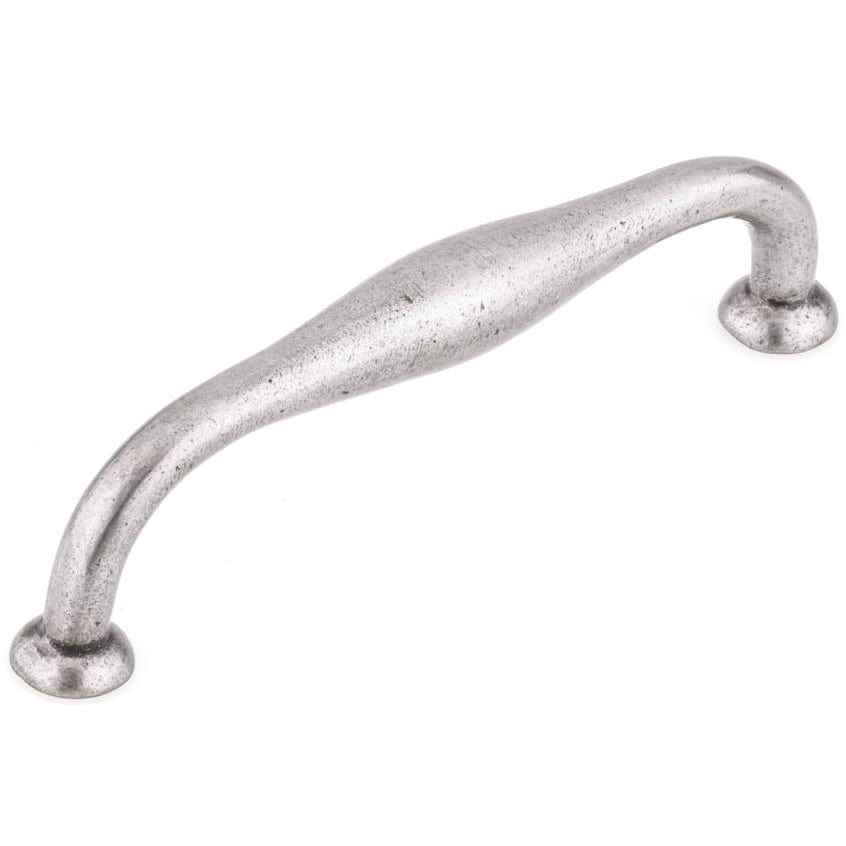 Traditional Pull, 5-1/16" Center-to-Center, Newcastle Antique Polished Nickel alt 0
