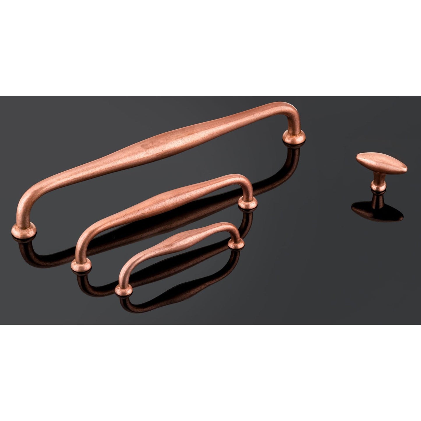 Traditional Pull, 5-1/16" Center-to-Center, Exeter Copper alt 0