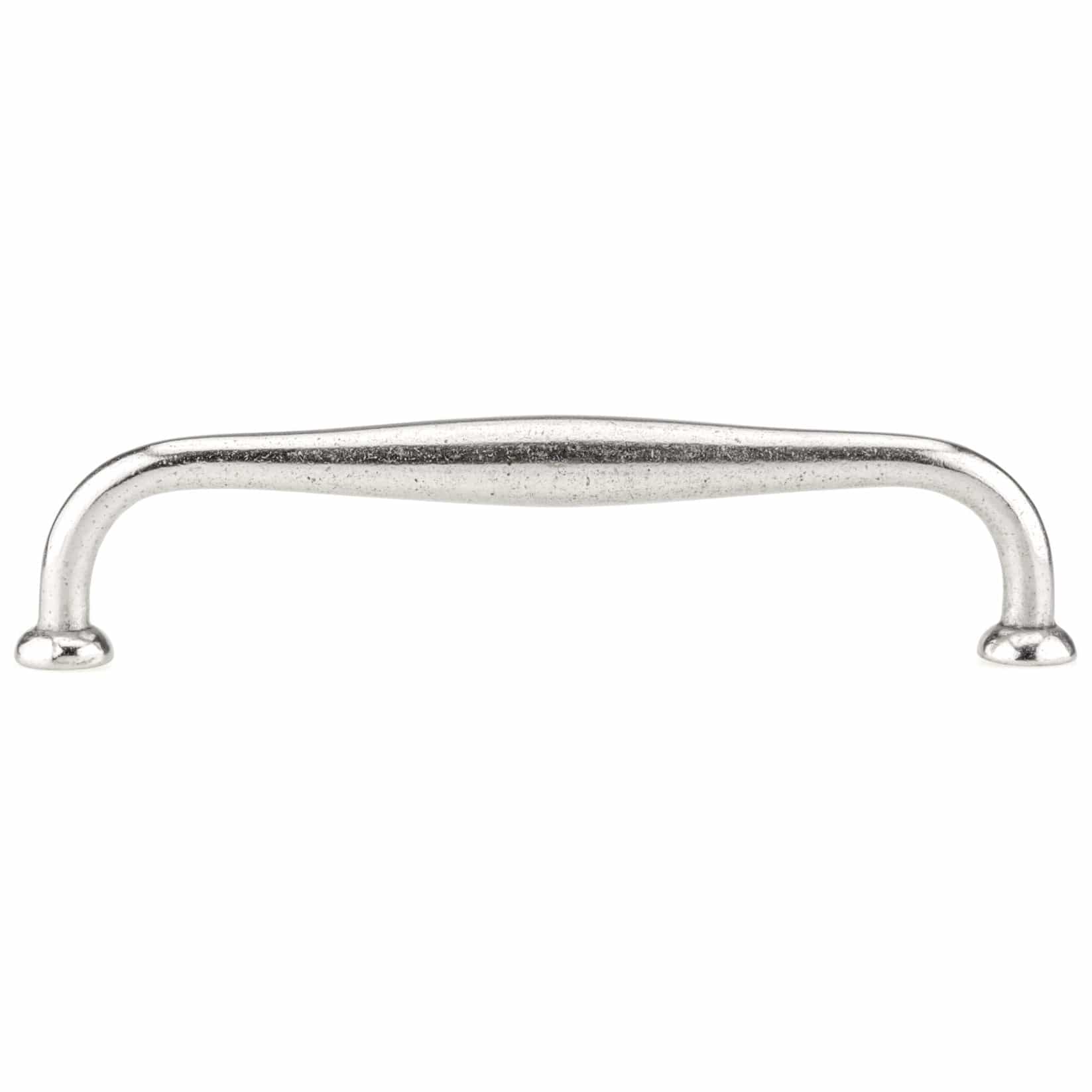 Traditional Pull, 7-9/16" Center-to-Center, Newcastle Antique Polished Nickel alt 0