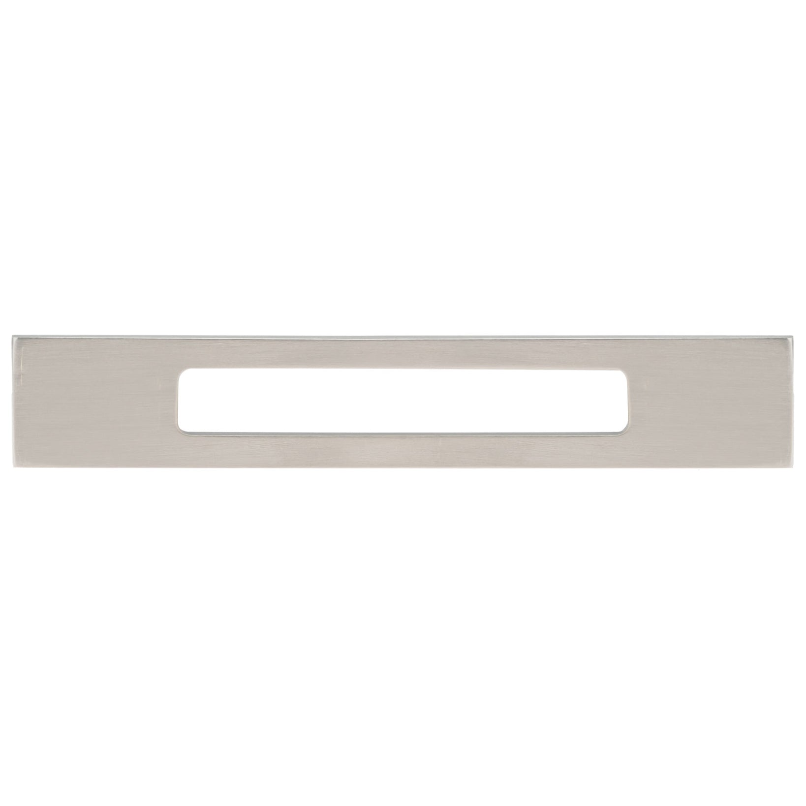 Contemporary Pull, 4" Center-to-Center, Brushed Nickel alt 0