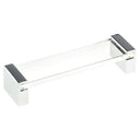 Contemporary Pull, 5-1/16" Center-to-Center, Chrome alt 0