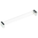Contemporary Pull, 10-1/8" Center-to-Center, Chrome alt 0