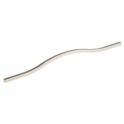 Contemporary Pull, 11-3/8" Center-to-Center, Brushed Nickel alt 0