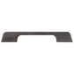 Contemporary Pull, 6-5/16" Center-to-Center, Brushed Black Nickel alt 0