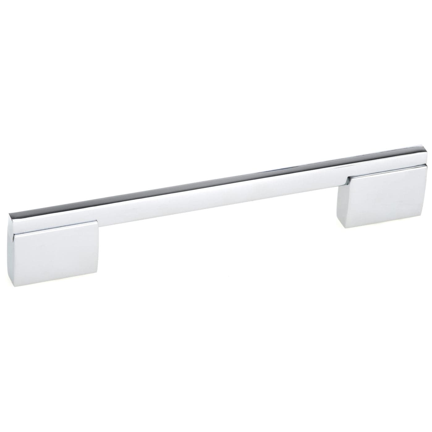 Contemporary Pull, 7-9/16" Center-to-Center, Chrome alt 0