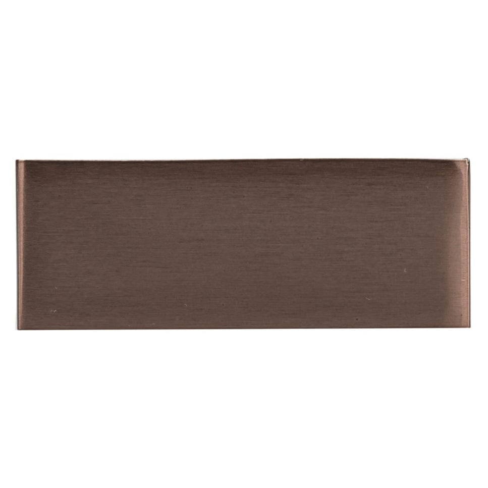 Contemporary Pull, 5/8" Center-to-Center, Oriental Bronze alt 0