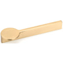 Contemporary Pull, 5-1/16" Center-to-Center, Brushed Gold alt 0