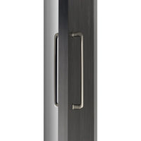 Contemporary Pull, 12-5/8" Center-to-Center, Brushed Nickel, 1 Pair alt 0