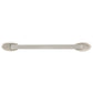Contemporary Pull, 3-3/4" Center-to-Center, Brushed Nickel alt 0