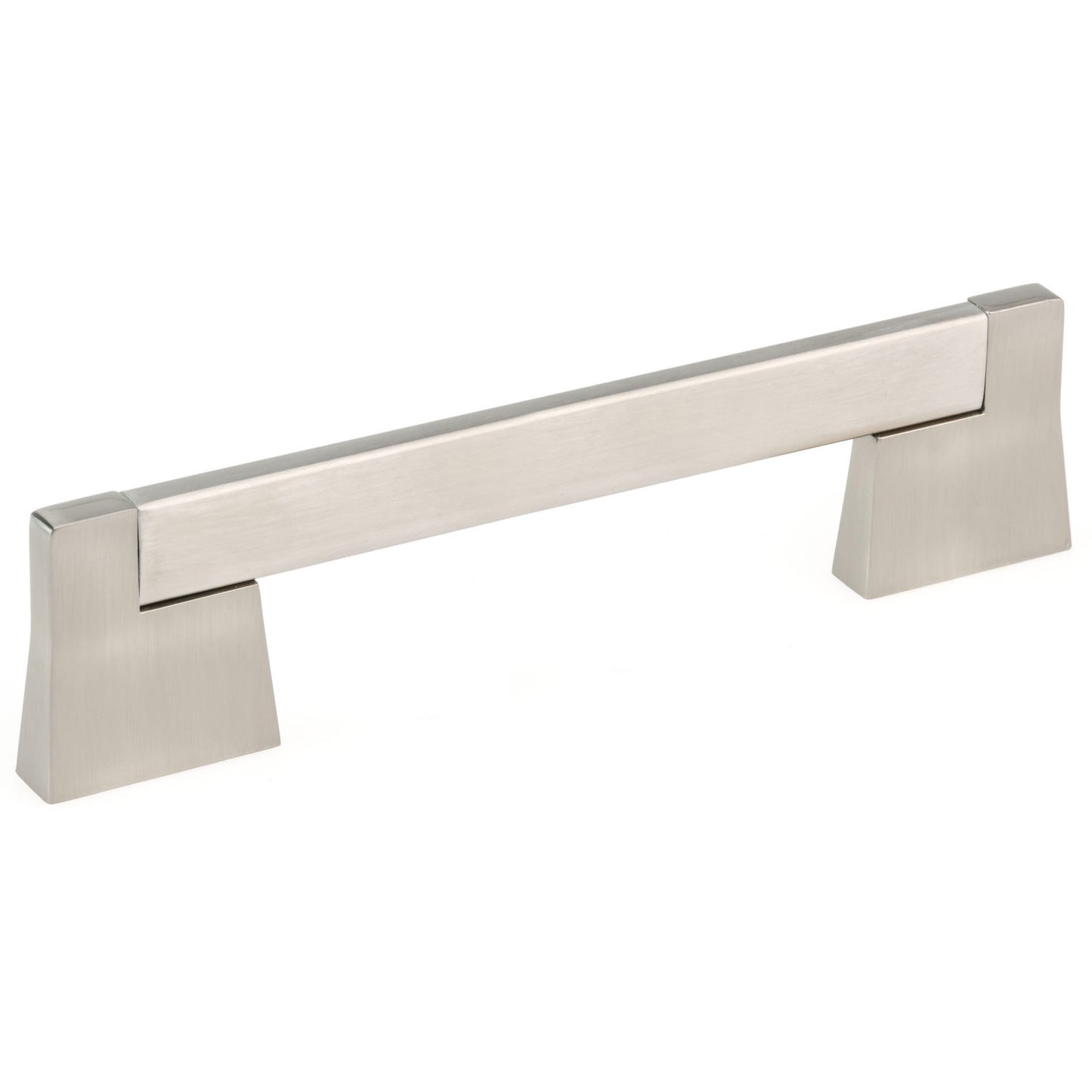 Contemporary Pull, 5-1/16" Center-to-Center, Brushed Nickel alt 0