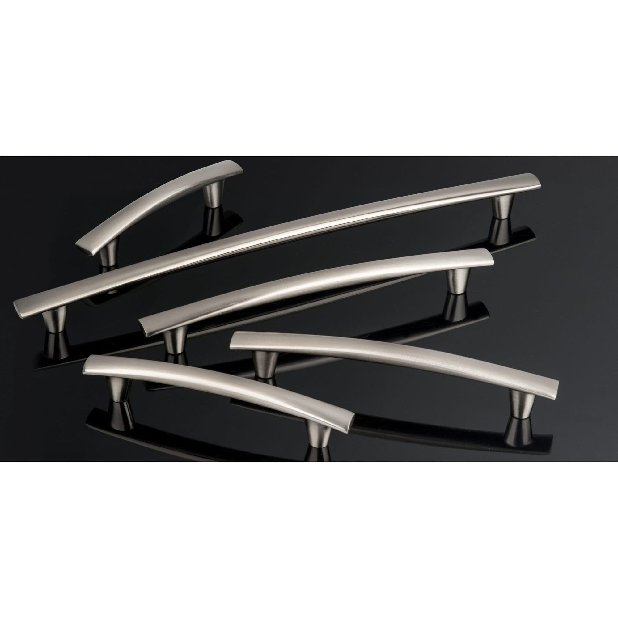 Contemporary Pull, 5-1/16" Center-to-Center, Brushed Nickel alt 0