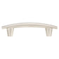 Contemporary Pull, 3-3/4" Center-to-Center, Brushed Nickel alt 0