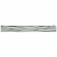 Contemporary Pull, 7-9/16" Center-to-Center, Chrome alt 0