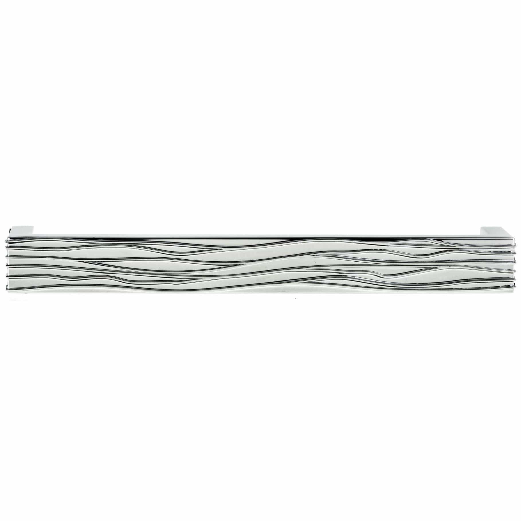 Contemporary Pull, 7-9/16" Center-to-Center, Chrome alt 0
