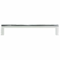 Contemporary Pull, 7-9/16" Center-to-Center, Chrome alt 0
