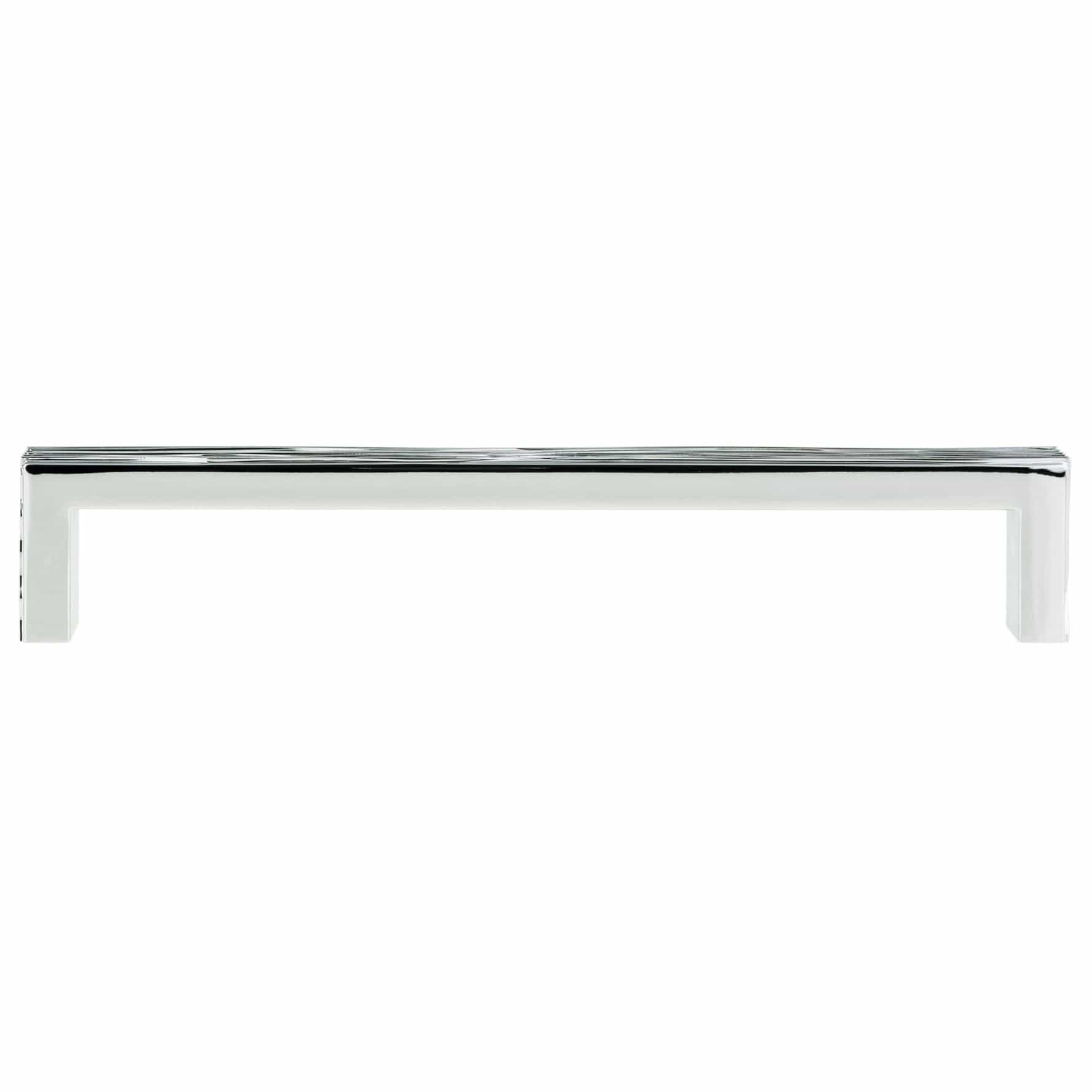 Contemporary Pull, 7-9/16" Center-to-Center, Chrome alt 0
