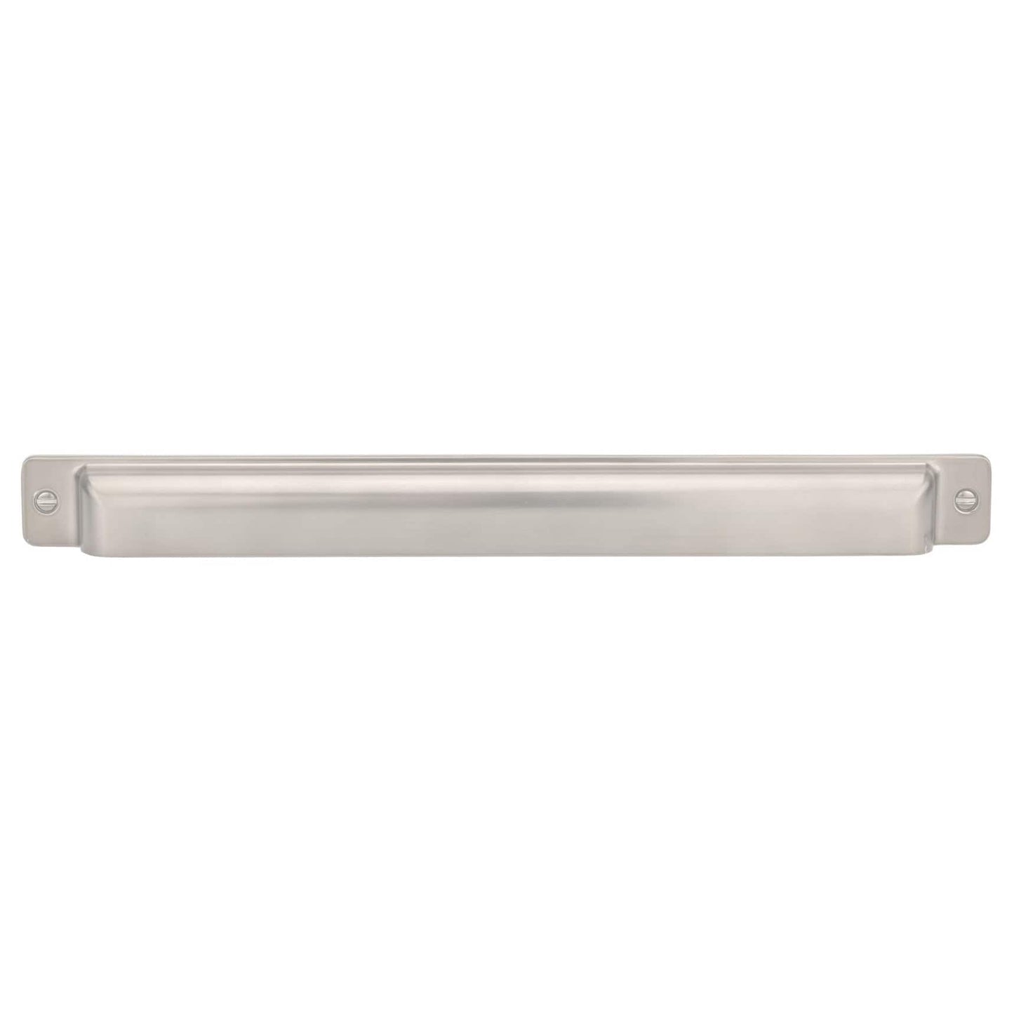 Transitional Pull, 12-5/8" Center-to-Center, Brushed Nickel alt 0