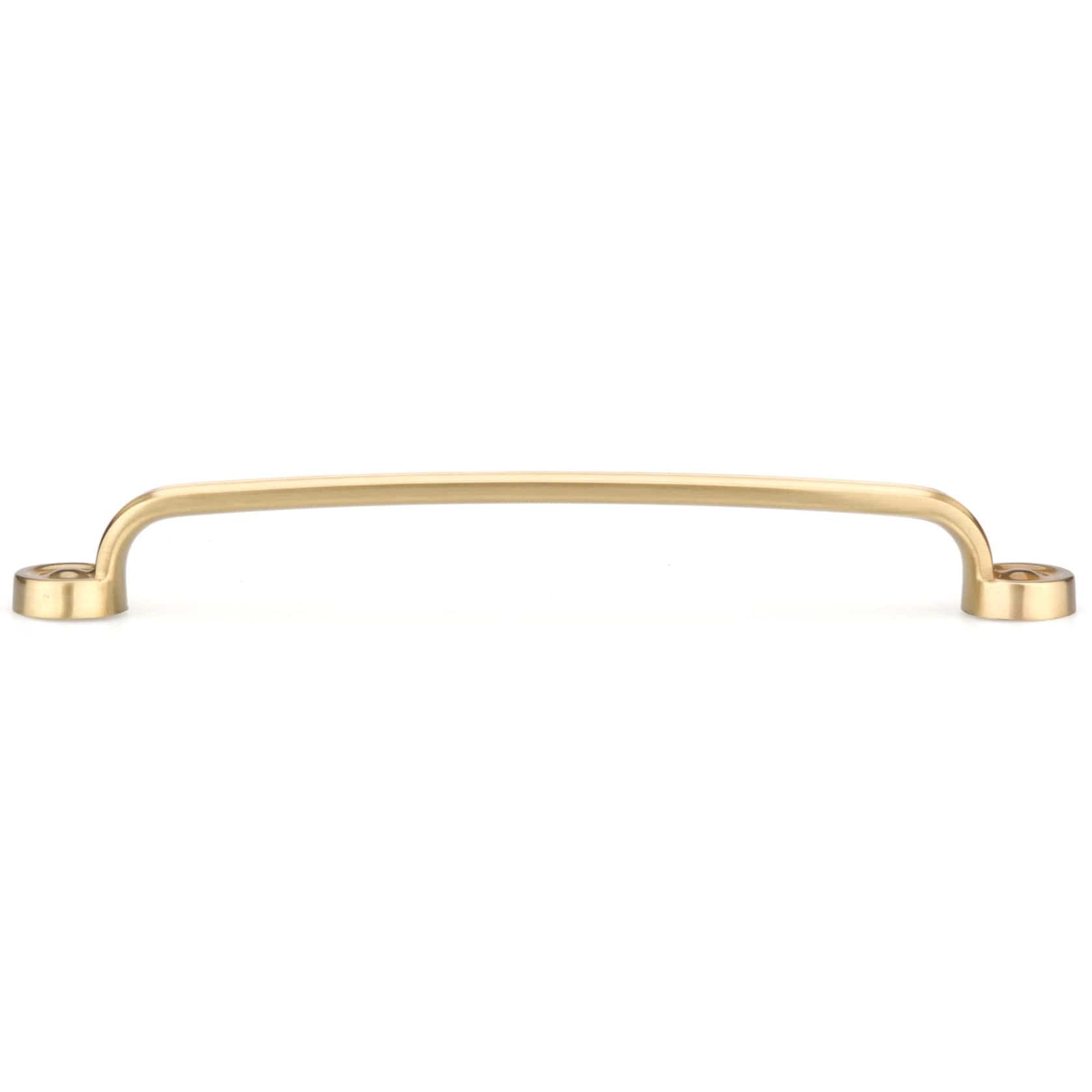 Traditional Pull, 7-9/16" Center-to-Center, Satin Brass alt 0