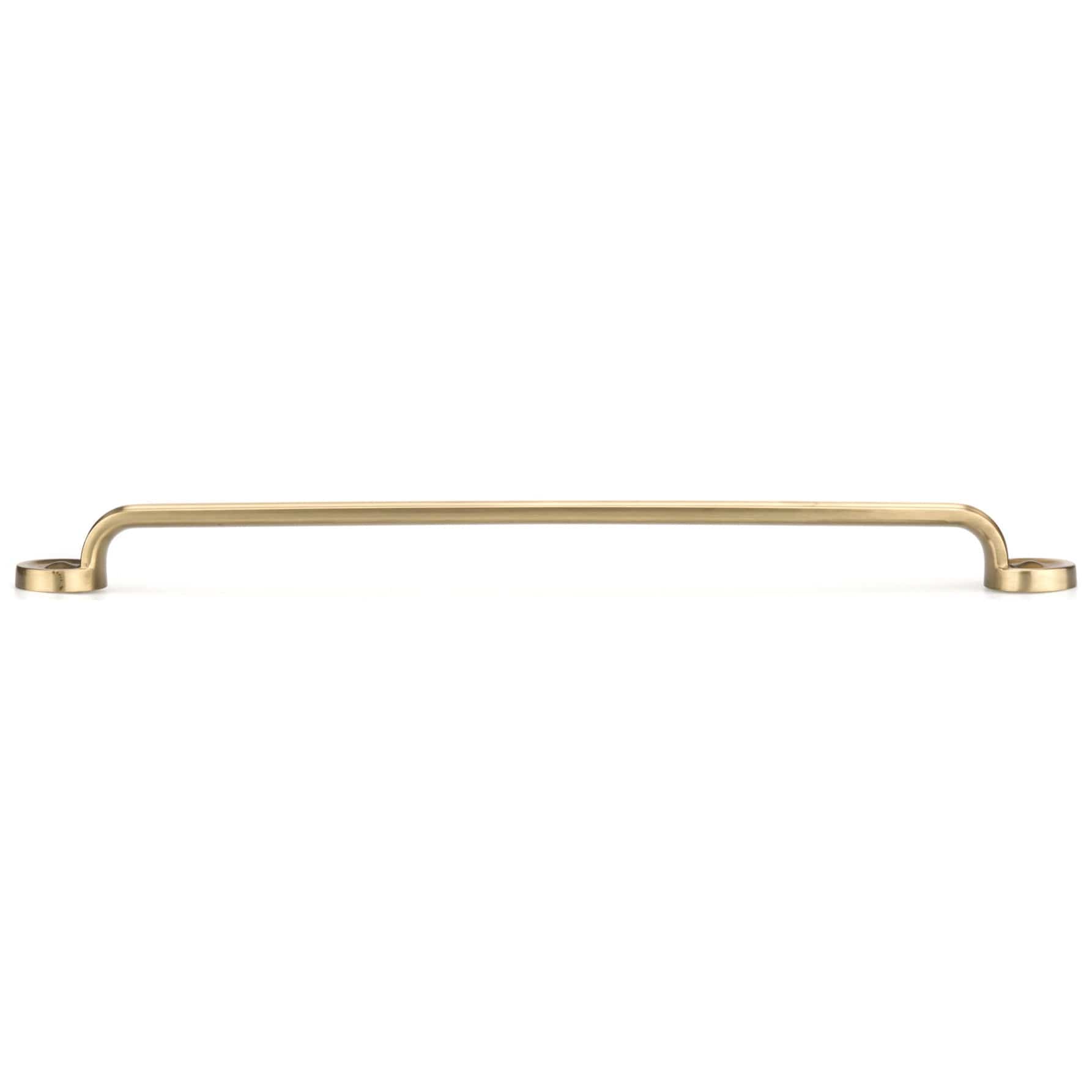 Traditional Pull, 12-5/8" Center-to-Center, Satin Brass alt 0