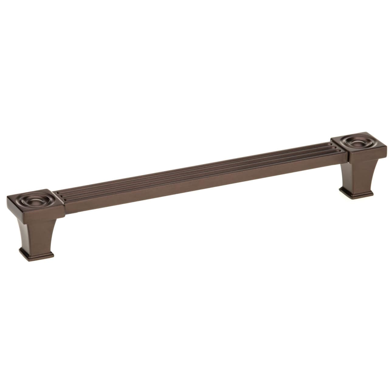 Transitional Pull, 7-9/16" Center-to-Center, Honey Bronze alt 0