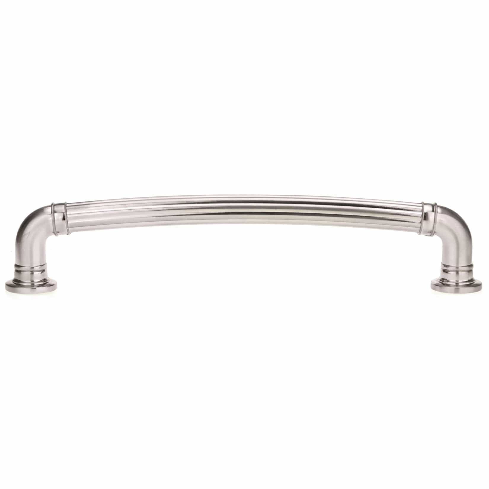 Traditional Pull, 7-9/16" Center-to-Center, Brushed Nickel alt 0
