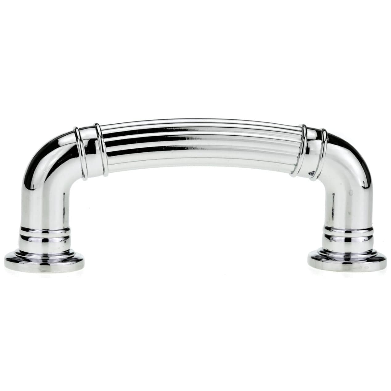Traditional Pull, 3" Center-to-Center, Chrome alt 0