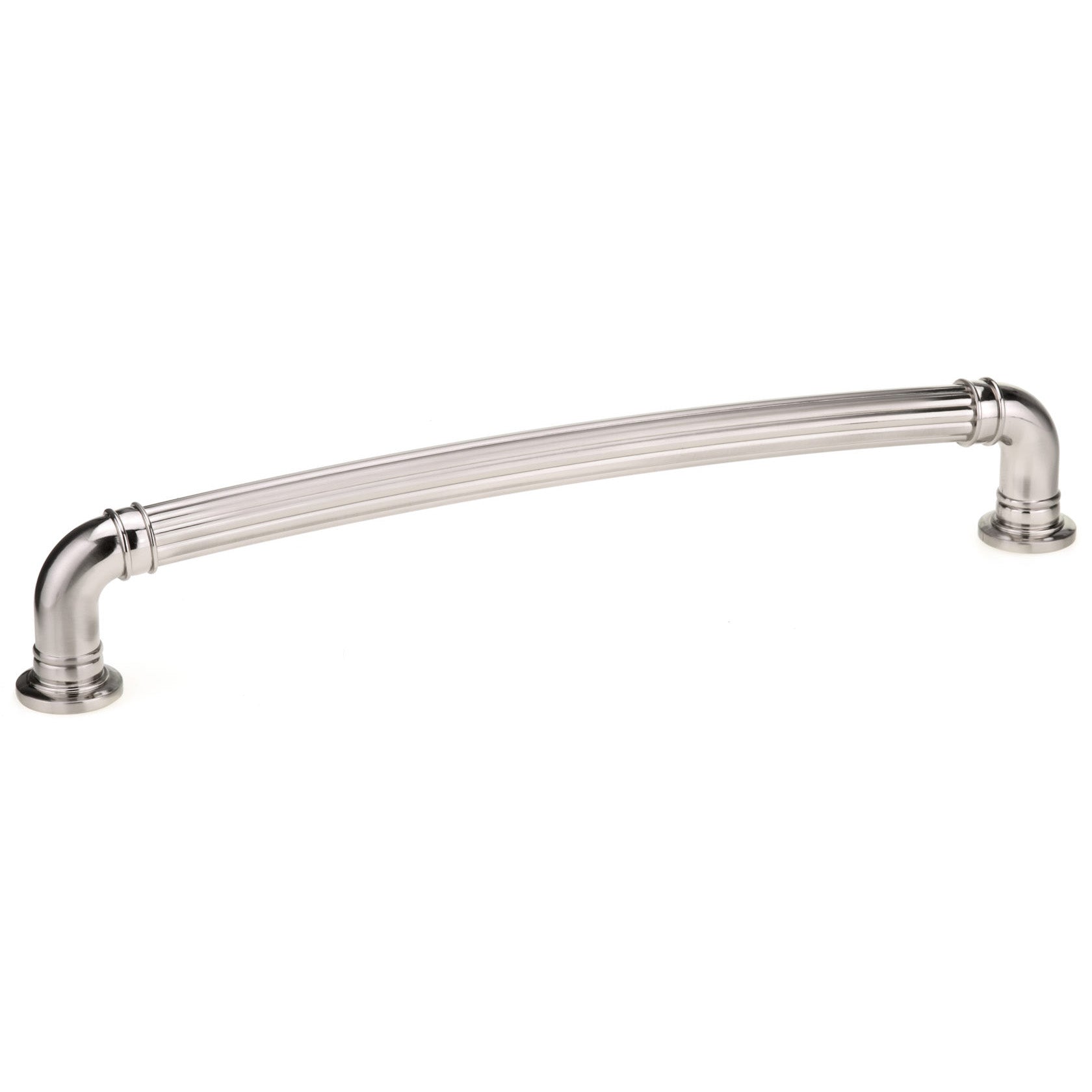 Traditional Pull, 12-5/8" Center-to-Center, Brushed Nickel alt 0